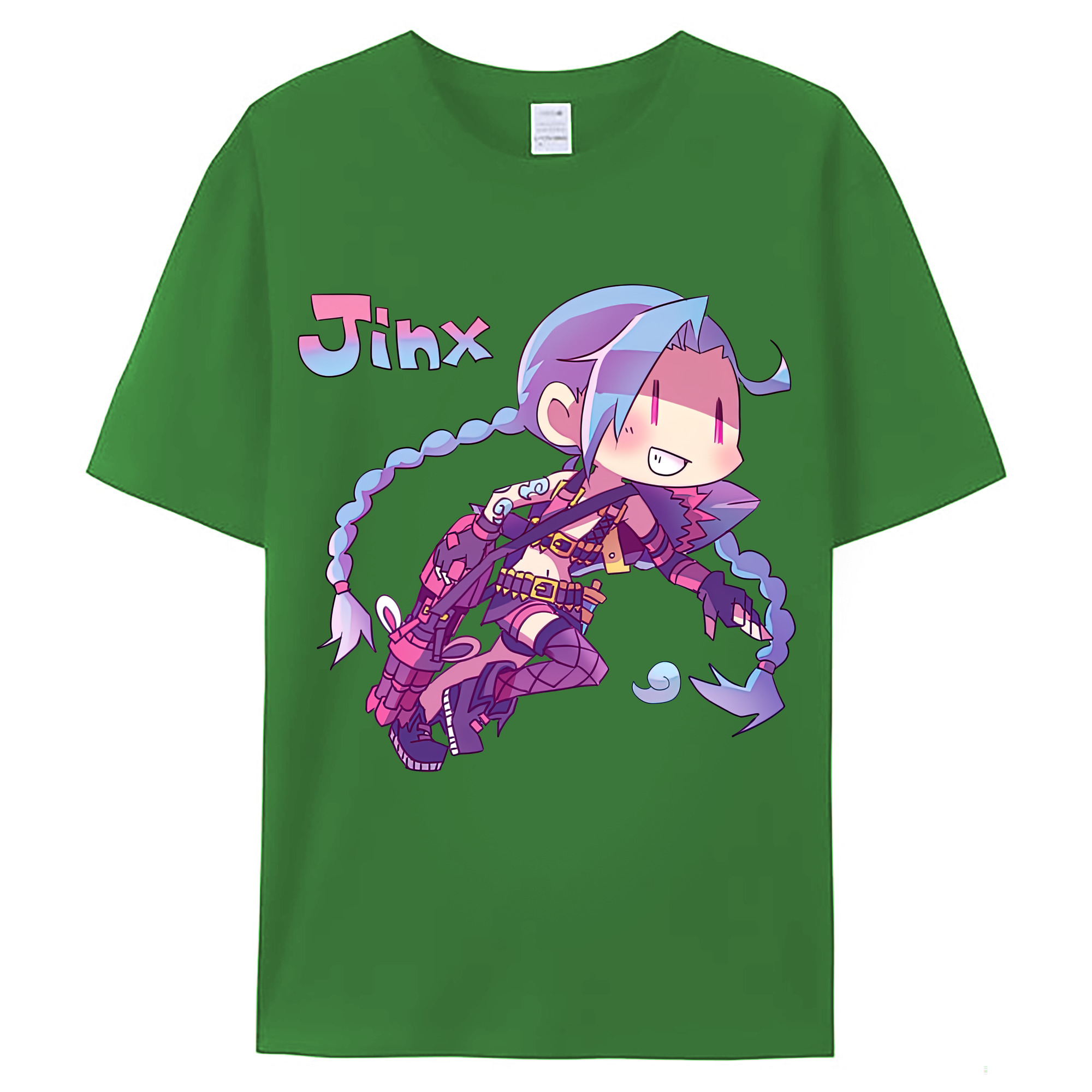 （画像用） リーグ・オブ・レジェンド League of Legends LOL レディースカジュアルプリントTシャツ（綿100％）